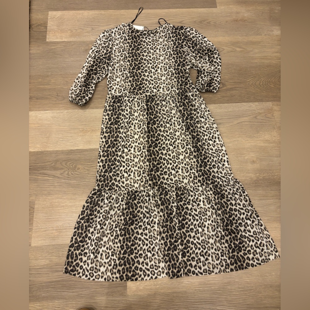 NWT Zara Leopard Print Dress‎